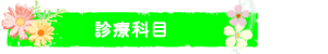 診療科目